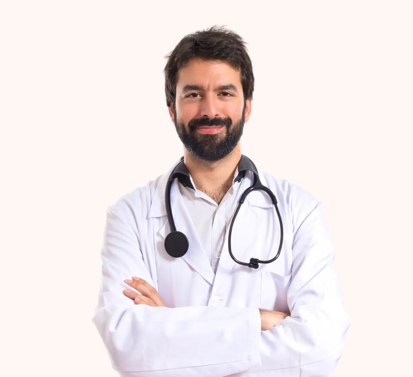 Dr. Cheti in a clinical setting